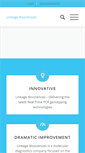 Mobile Screenshot of linkagebio.com